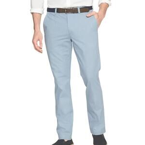 Banana Republic Aiden Fit Hairline Stripe Mens Chino Pants Size 36/30 NWT